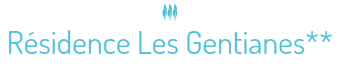 Logo Résidence les Gentianes